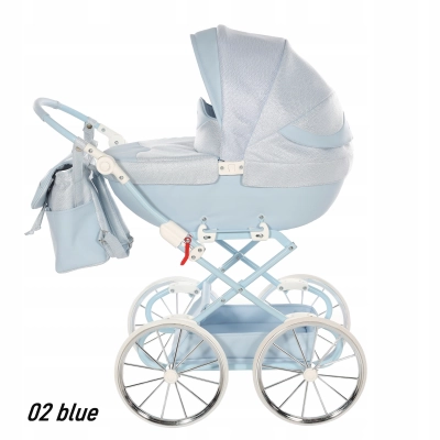 Wózek dla lalek Tako DOLCE mini 02 BLUE (3-8l)