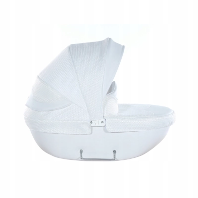 Wózek dla lalek Tako DOLCE mini 06 WHITE SILVER