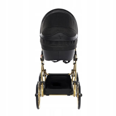 Wózek dla lalek Tako DOLCE mini 10 BLACK GOLD