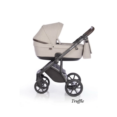Wózek 3w1 Roan Bloom TRUFFLE + fotelik 0-13kg