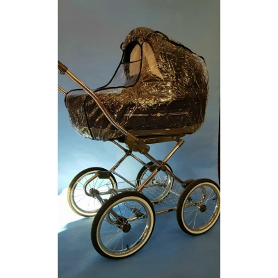 Duża folia przeciwdeszczowa do wózka Bebetto