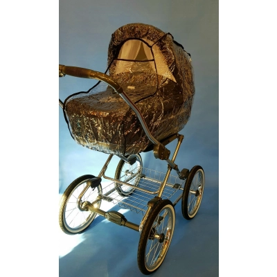 Duża folia przeciwdeszczowa do wózka Adamex