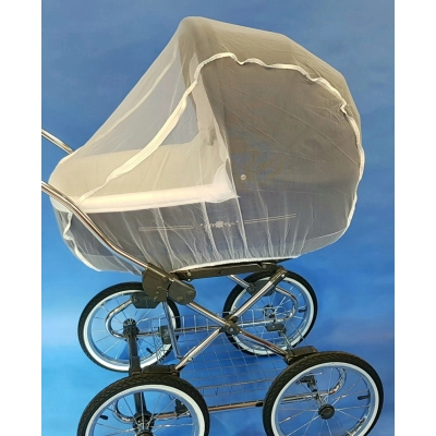 Moskitiera DUŻA do wózka CoTo Baby, siatka biała,