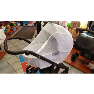 Moskitiera DUŻA do wózka BABY DESIGN, biała