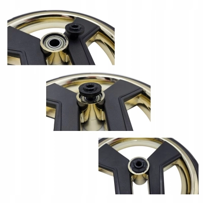 Tulejka 10mm do kółka przód w wózku JUNAMA, TAKO