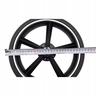 Kółko tylne do wózka Roan Ivi, oryginalne, czarne