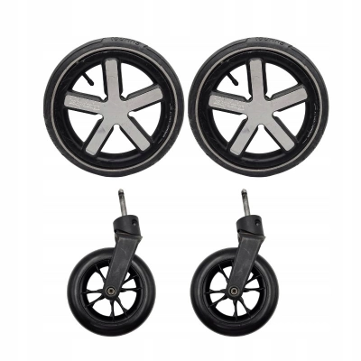 Zestaw naprawczy kół do Espiro - Opony odblaskowe 285x55 / 210x45 / 210x35 i koła przód 190mm