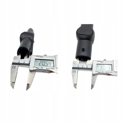 Regulacja rączki do wózka, łamaniec owal-owal 30x20 / 30x20