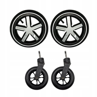 Baby Design 2x kółko 210x35, zestaw naprawczy kółek w wózku - zamienniki