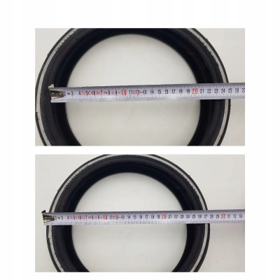 OPONY i dętki do wózka ROAN Bass, ODBLASKOWE, 60x230 + 48x188, komplet 4szt