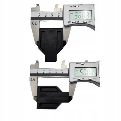 Ślizg do pedała hamulca w belce hamulcowej wózka JUNAMA i TAKO.