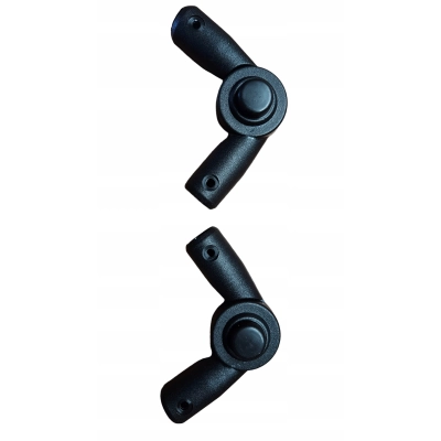 Regulacja podnóżka do wózka dziecięcego, okrągła 20/20mm + nity skręcane