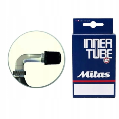 Dętka Rubena 12 1/2 x1,75-2,45 (47/62-203) SV90/45, do wózka, Gięty Wentyl