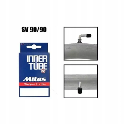 Dętka 200x50 SBV 90/90,do inwalidzkich, hulajnogi, gięty wentyl samochodowy, Rubena