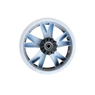 Obręcz, felga nożyce BIAŁE (kółko) do wózka 12 1/2 x 2 1/4 (47-203) CONECO