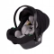 Junama Cosmo iSize - fotelik samochodowy 0+ (0-13kg) + adaptery | CZARNY