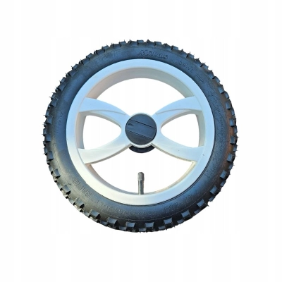 Kółko do wózka TERENOWE H220 BIAŁE V36, 12 1/2 x2 1/4 (47-203)