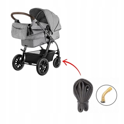 Dętka do wózka 8 cali, 8x2.0 wygięty wentyl, pasuje do Kinderkraft Moov