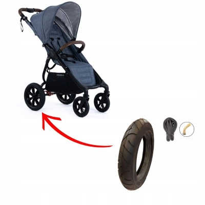 Opona i dętka GW 280x65-203 do wózka Valco Trend 4 Sport, kółko tylne