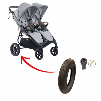Opona i dętka GW 280x65-203 do wózka Valco Trend 4 Sport, kółko tylne