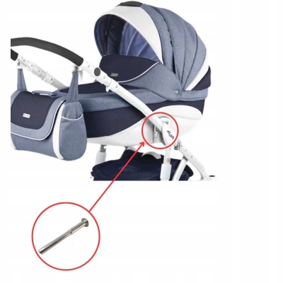 2x NIT 57mm/6mm/5mm do wózka, do mocowania uchwytu kasety gondoli