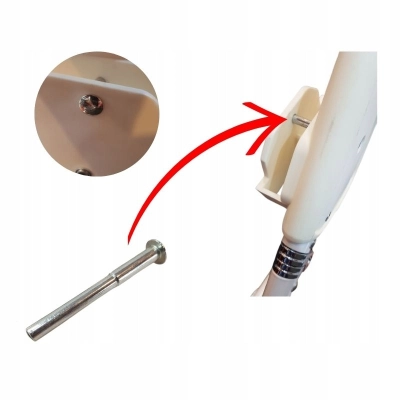 2x NIT 57mm/6mm/5mm do wózka, do mocowania uchwytu kasety gondoli