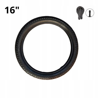 Opona i dętka PW do wózka Thule Urban, do tylnego koła 16x1.75x2, 47-305