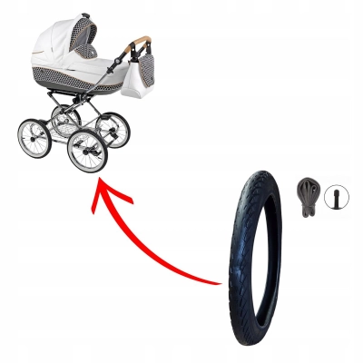 OPONA i dętka do wózka 14 cali, 14x1 3/8 x1 5/8 (44-288) Tako, Roan