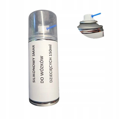 Smar silikonowy do smarowania skrzypiących wózków dziecięcych 150ml