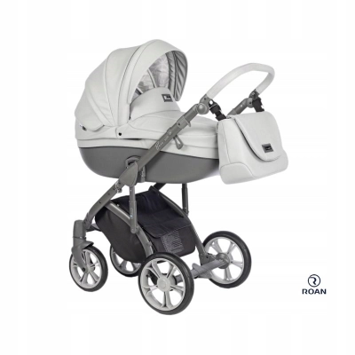 Parasolka do wózka ROAN Bass Soft DOVE GREY. Oryginalna ROAN.