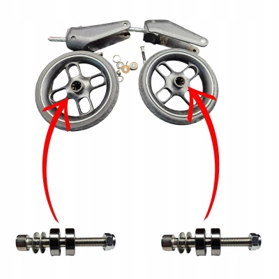 Zestaw do naprawy kółek Maxi Cosi ZELIA Łożyska i ośki do kółek przednich