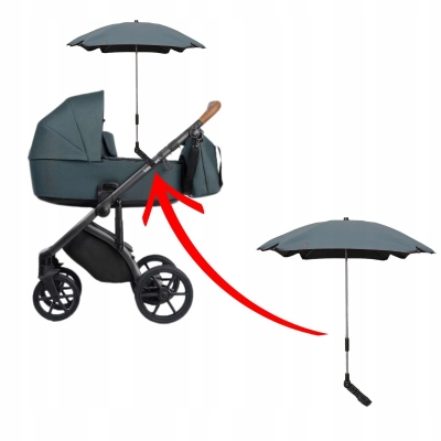Parasolka do wózka ROAN Ivi 2.0 PACIFIC GREEN. Oryginalna ROAN.