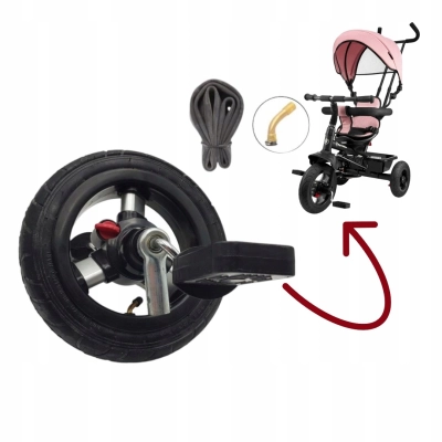 Opona i dętka do rowerka dziecięcego 255x50, pasuje do 260x55 | gięty wentyl