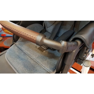 ROAN Barierka CZARNA, pałąk do wózka ROAN Bass i Bass Soft Bass Next