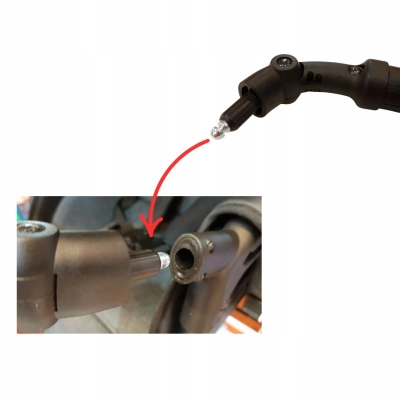 ROAN Barierka CZARNA, pałąk do wózka ROAN Bass i Bass Soft Bass Next