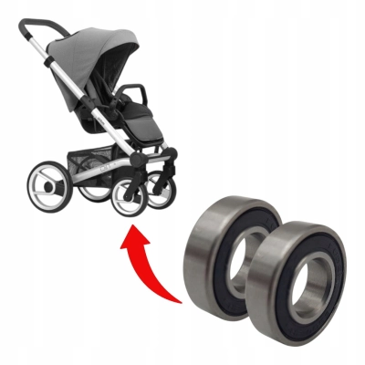 Zestaw Naprawczy Mutsy NIO do koła Przedniego Przód ŁOŻYSKA 2 sztuki