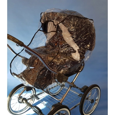 Folia ochronna na wózek - uniwersalna, przeciwdeszczowa, pełne przykrycie