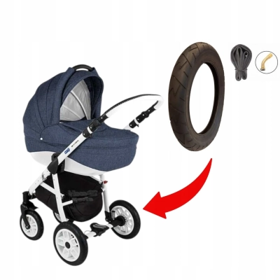 OPONA i dętka GW CZESKIE do Adame-x Pajero Koło Tylnie 12 cali - 1 Zestaw