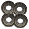 4x Łożysko do kółek w wózkach 6201Z (32mm) - 32/12/10