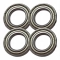 4x Łożysko do kółek w wózkach 6801Z (21mm) 12/21/5mm