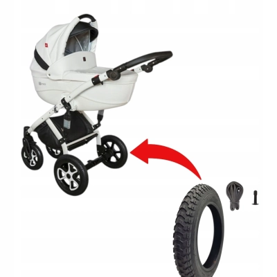 OPONA i dętka CZESKA Terenowa Prosty Wentyl do wózka TUTEK TIRSO Koło Tylne