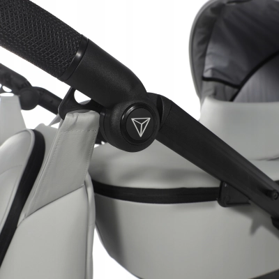 JUNAMA SPACE EKO 01 WÓZEK DZIECIĘCY - 2W1 Wózek dziecięcy Space 01 eco grey