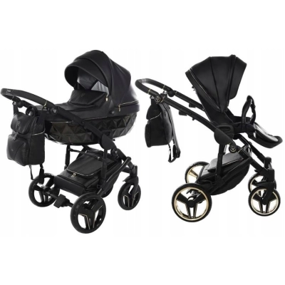 TAKO JUNAMA DIAMOND S CLASS WÓZEK GŁĘBOKO-SPACEROWY 2W1 07 S-Class czarny