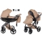 JUNAMA HAND CRAFT WÓZEK DZIECIĘCY 2W1 Z AKCESORIAMI - KOLOR 07 CARAMEL