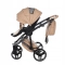 JUNAMA HAND CRAFT WÓZEK DZIECIĘCY 2W1 Z AKCESORIAMI - KOLOR 07 CARAMEL