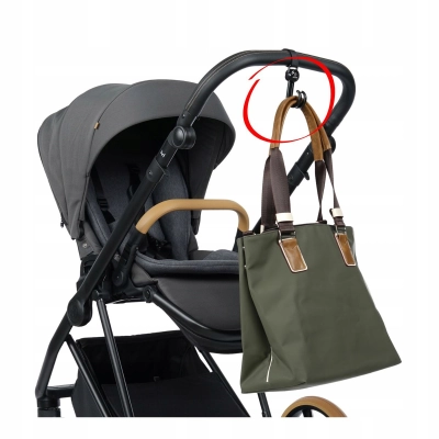 Haczyk do wózka Roan Ivi 2.0 na torbę/siatkę ORYGINAŁ uchwyt