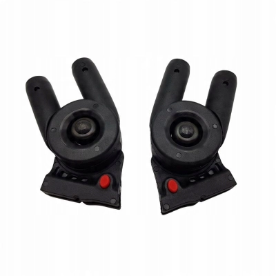 Regulacja mocowanie budki CZARNE (2szt) | pasuje do Mamalu, MyWham Zefir