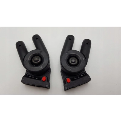 Regulacja mocowanie budki CZARNE (2szt) | pasuje do Mamalu, MyWham Zefir