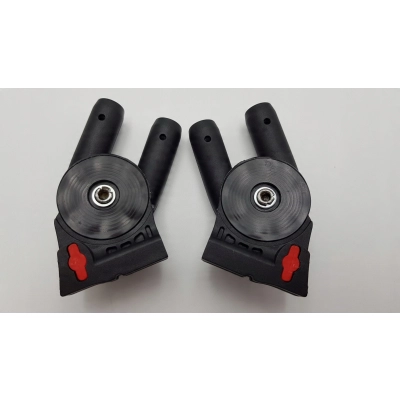 Regulacja mocowanie budki CZARNE (2szt) | pasuje do Mamalu, MyWham Zefir