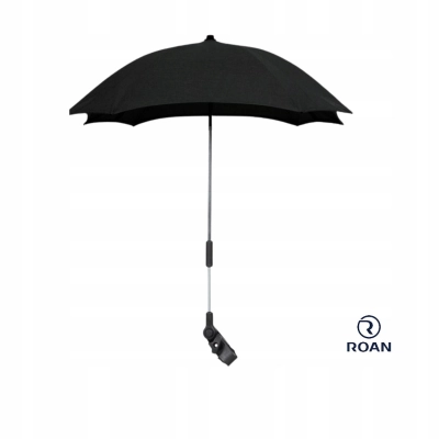 Parasolka do wózka ROAN | Butter Cream |BLACK. Oryginalna ROAN.